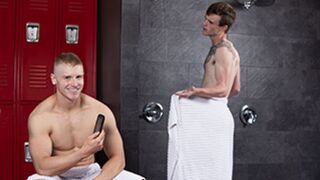 Hard Gym Session Turns into Steamy Sex with Alex Tanner & Scott Finn