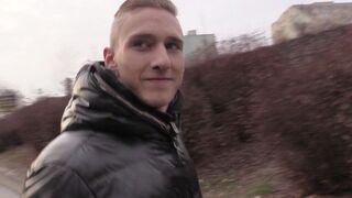 Trendy EU Twink Enjoys Wild Bareback Bliss with Czech Hunter