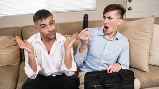 DILF Lance Hart Drills Twink Jack Hunter’s Tight Ass