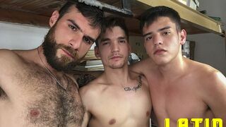 Latin Heat – Twinks & Hunks Threesome with Santiago, Rodri, and Tommy