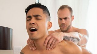 Hot Latin Hunk Asher Gets Pounded by Brock in SteamyGayXXX Scene