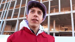 Kinky Construction Hottie Gets His Tight Bum Fucked - POV Czech Hunter