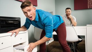 Hot Desk Fuck with Jake Porter & Colby Tucker at The Gay Office