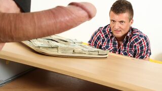 Georgio Black Fucks Hungry Ivo for Cash in Raw Casting Session