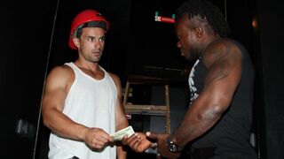 Andy Sucks Charley’s Throbbing BBC Out in Public