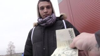 Exotic Czech Boy 18+ Takes It from Stranger in POVXXX Adventure
