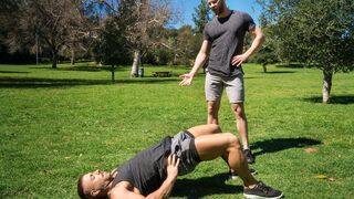 Str8 Jacob Gets Power Fucked by Experienced Top Eddy Ceetee