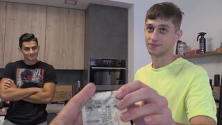 Profitable Pizza Delivery Ends in HotGay POV Anal Fun