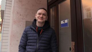 Czech Hottie Gets Fucked Hard in Public Restroom - XXX Gay