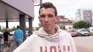 Prague Stud Fucks Hard in POV Gay Amateur Porno - XXXGay