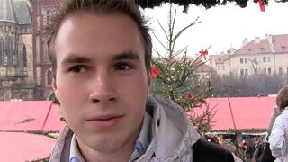 Czech Hottie Rides Dick Hard & Takes Massive Facial - Hot XXXGay Action