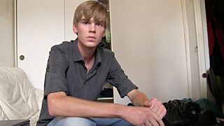 Young 18+ Stud Craves Deep Penetration and facial cumshot action