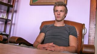 Sexy Lad Sucks and fucks for cash on cam