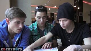 Hot BTS Action with Jett Black and Cocky Kevin Warhol