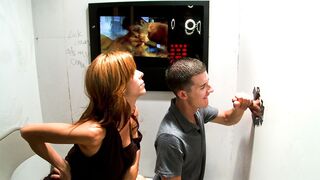 Tyler West and Cameron Kincade Give Mind-Blowing Gloryhole Blowjob Festivals