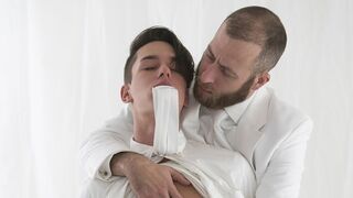 Elder Brier Proves Loyalty with Intense Skull-Fucking - Passionate Missionary Boys 18+