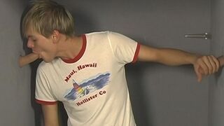 Dillon Samuels Sucks Dicks Through Glory Holes - Teaching Twinks