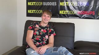 Fresh-Faced Ryan Rodrigues Jerks His Hard Dick Next Door