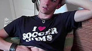 Colby Knox Strokes to Mind-Blowing Solo Orgasm