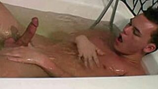 Jared Long Strokes His massive Cock for Boy 18+z Party Fun