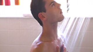 Hottie Jake Lyons Strokes Off Solo in Shower - Boy 18+z Party