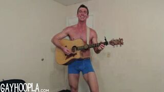Skinny Brunette Cody Wolfe Fucks Himself Senseless - Gay XXX