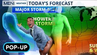 Horny Weatherman Adrian Hart Gets Fucked Hard by Chris Damned