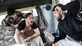 Bo Sinn Fucks James Fox Hard by His Camping Van