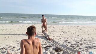 Cocky Boys 18+ Jason Maddox and Kody Stewart’s Wild Outdoor Butt Bang