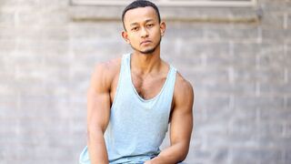 Apache Parker Strokes His Massive Cock for the Camera - GayHoopla