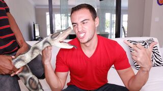 Izzy Tearing Santiago Apart with His Massive Dick – Sex Ahead!