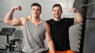 Robbie & Clark Reid Get Wild inLocker Room - Sean CodyExclusive