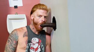 Bennett & Aaron’s Glory Hole Adventure with Extra Big Dicks