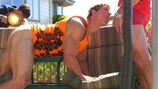 Hard Bodies, Harder Butts – Marcus, Mojo & Trystan’s Filming Frenzy