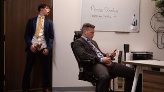 Cristiano & Derek Kage Secretly jerk Each Other in the Office