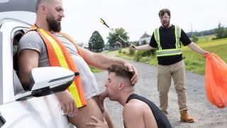 Road Workers Hard At It with Trevor Brooks & Chuck Conrad