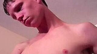 Cocky Boy 18+ Jacks Off to the Max in Hot Solo Video