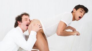 Creepy Greg Mckeon Fucks Gabe Bradshaw's Tight Bum - Missionary Boys 18+