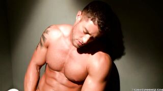 Bad Boy 18+ Cody Cums Hard in Spotless Public Toilet Stall