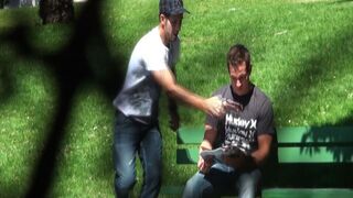 Dylan Roberts Gets Pranked with Hardcore Black Dildo - Gay XXX