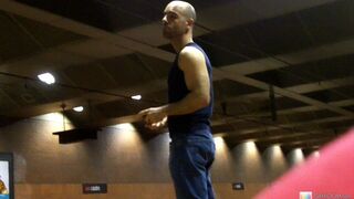 Good Guy Adam Russo Gets Wild in Elevator - GayXXX