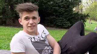 Amateur Guy Gets a Massive Facial POV
