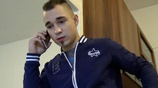 Soul Patch Stud Gets Loaded with a Massive Facial by Busty Blonde