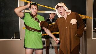 Felix Fox & Nick LA - Cosplay Cocks Meet for Hot Drilling Fun