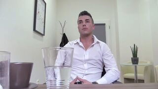 Hot Stud Fucks Sexy Tabletop Passion - Dirty Scout Seduction