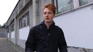 Skinny Ginger Rides My Stiff Cock POV