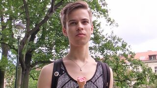 Czech Twink Gets Wild Outdoors and Takes a Steamy Facial - XXXGay