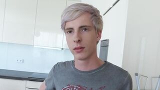 Blonde Twink Gets Fucked Hard by Debt Dandy
