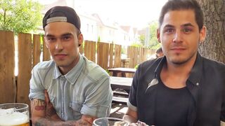 Horny Amateurs Heat Up Prague in Wild Gay Threesome Action