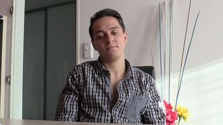 Shy Guy Gets Wild for SteamyGaySex to Clear Debts